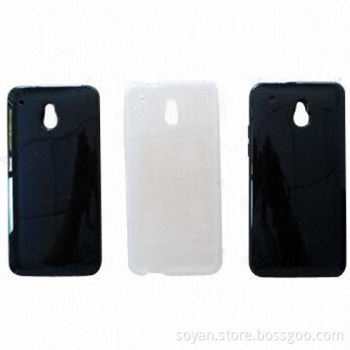 TPU Mobile Phone Cases for HTC One Mini, Various Colors Available